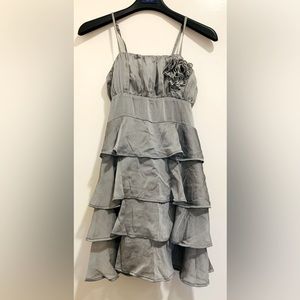 Juniors spaghetti strap ruffle dress by twenty one size medium